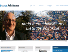 Tablet Screenshot of jakeliunas.lt